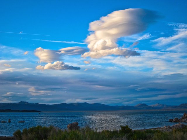Clouds over Mono