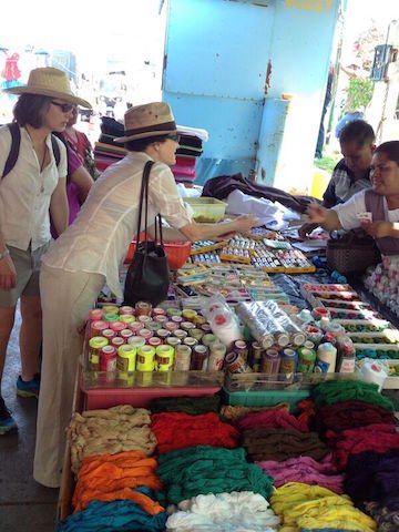 Oaxaca textile market