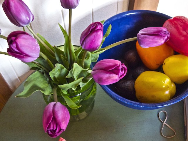 Tulips + Peppers